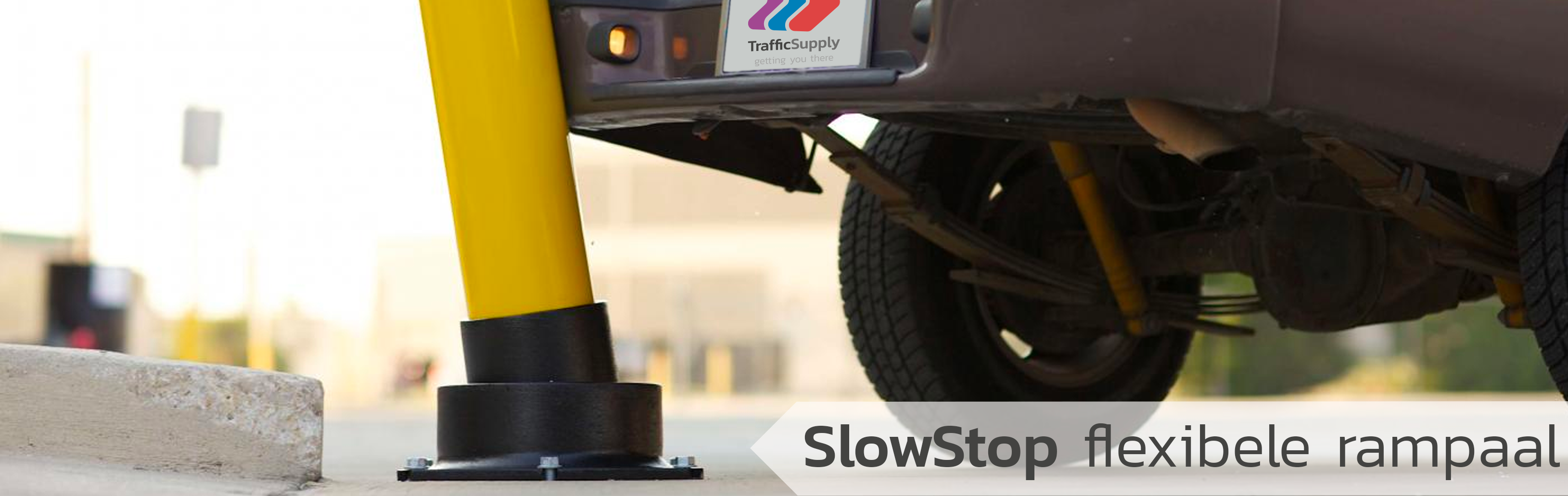 Slowstop flexibele rampaal